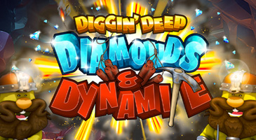newest slot release Diggin Deep, Diamonds and Dynamite